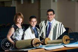 With the Torah at the Greenburgh Hebrew Center