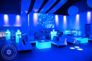 bat mitzvah party room at Life The Place To Be